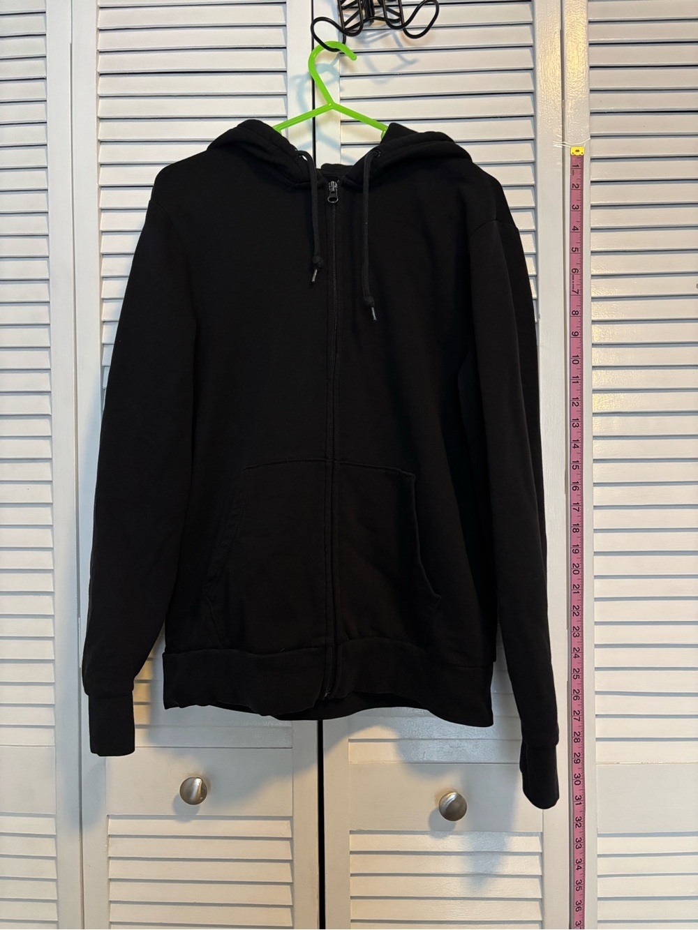 Old Navy Black Full-Zip Hoodie Jacket